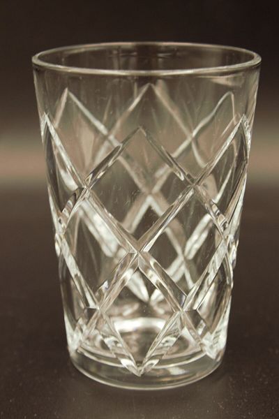 Paşabahçe Cutout Polo Patterned Water Glass