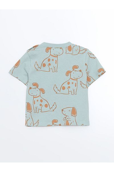 LC Waikiki Printed Baby Boy T-Shirt and Sweatpants Set of 2