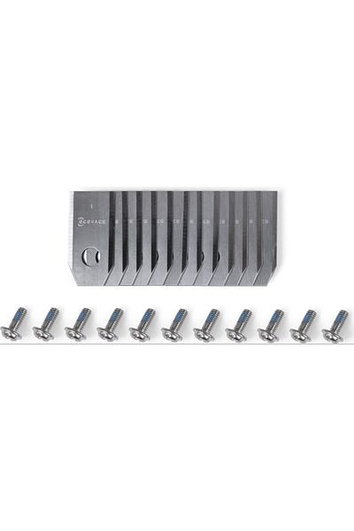 Ecovacs Set of 12 Ecovacs replacement blades for the GOAT G1 ​​robotic lawnmower with screws included