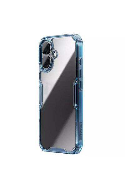 Nillkin Carcasă pentru iPhone 16 Plus - Nillkin Nature TPU Pro - Albastră