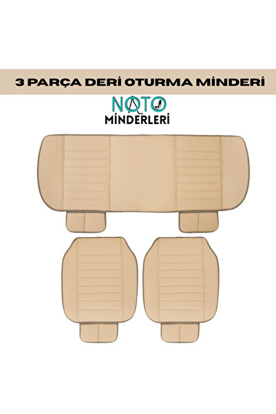 NATOCONCEPT مجموعة وسائد جلدية متوافقة مع جميع السيارات - وسائد جلدية للمقعد ...
