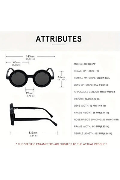 glasses accessory Adjustable Sunglasses Unisex Polarized Sunglasses with Leopard