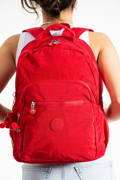 OLDSO Sanmorris Unisex Water Resistant Crinkle Fabric Multi-Eye Large Size Laptop School and Backpack 3022