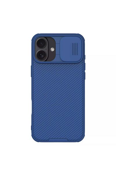 Nillkin Carcasă pentru iPhone 16 - Nillkin CamShield Pro - Albastră