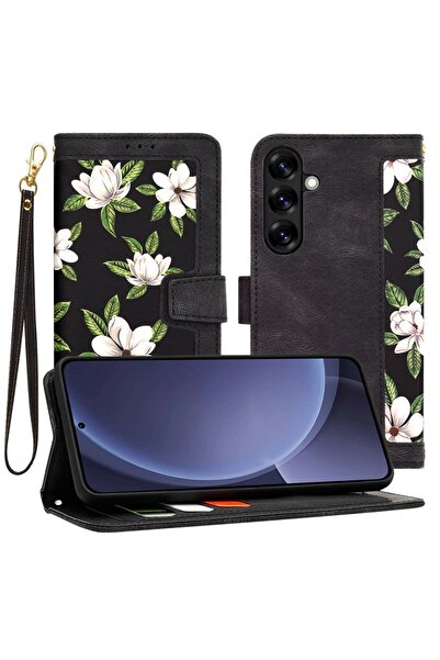 Techsuit Husă pentru Samsung Galaxy S25 Plus - Techsuit FlipCraft - Flori ale...