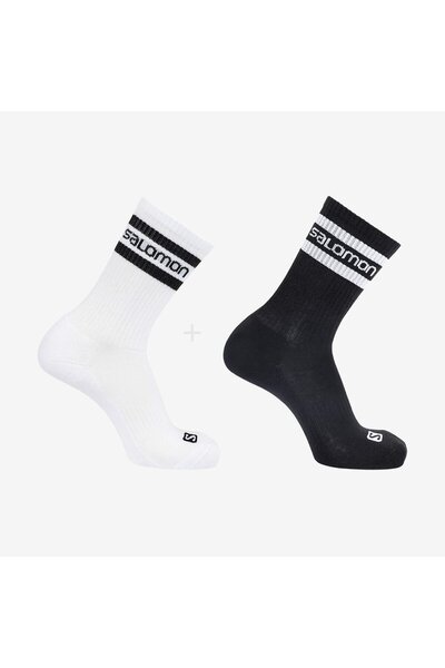 Salomon 365 CREW 2 Pack Unisex Çorap White LC1445400