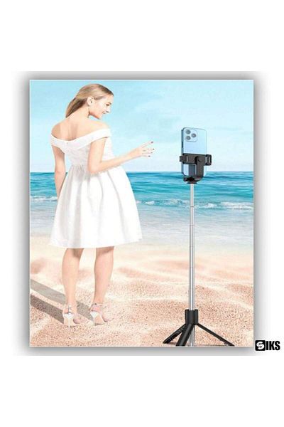 SIKS Professional Telescopic Photo Tripod, Adjustable, Universal, Aluminum/plastic, Black