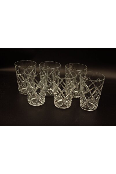 Paşabahçe Cutout Polo Patterned Water Glass