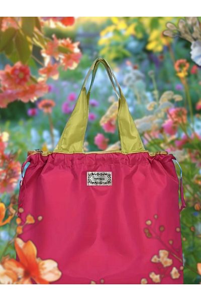 ORGANICYOU Huixian Durable Pvc Shopping Bag with Foldable Drawstring Design - High Quality