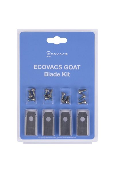 Ecovacs Set of 12 Ecovacs replacement blades for the GOAT G1 ​​robotic lawnmower with screws included