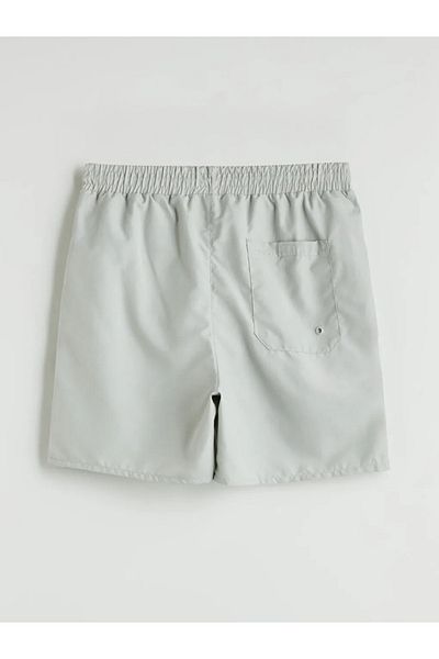 LC Waikiki Xside Gray Short Length Patterned Men's Swim Shorts