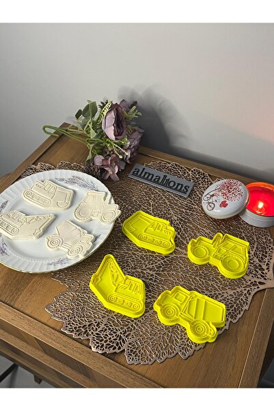 almalions مجموعة قوالب البسكويت من آيتش إم إيه - جرار - تشكيل العجين - قالب ا...