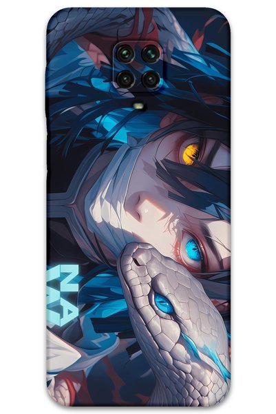 Gramaphone Xiaomi Redmi Note 9 Pro Compatible Anime Patterned Phone Case + Sc...