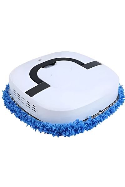 Generic Super Quiet Robot Mop – Wet & Dry Cleaning with Powerful Edge Mode and Cleaning Wipes Included