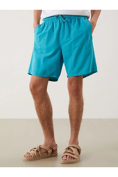 LC Waikiki Ανδρικό μαγιό LCWAIKIKI Classic Oil Knee Length Basic