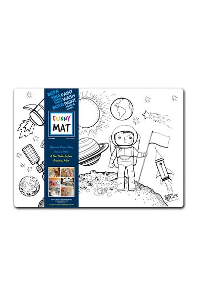 Akademi Yayınları Funny Mat - Space - 33,5X48Cm (with Protection Bag)