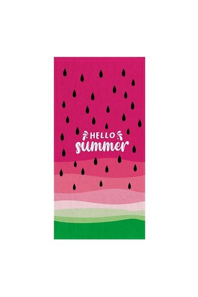 BREZIUM Beach Towel, Perfect for Sea and Pool, Fuchsia, 150x75 cm, BREZIUM