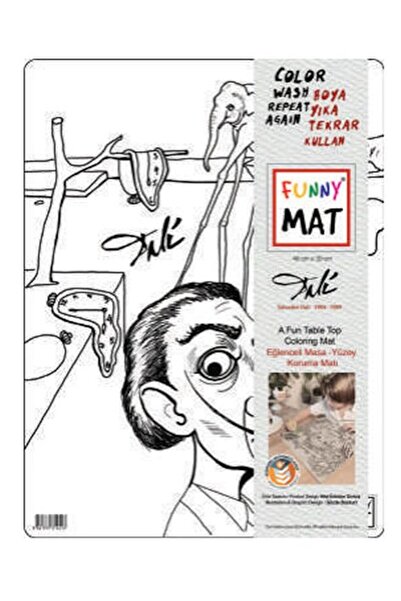 Timaş Yayınları Funny Mat - Salvador Dalı 30 X 40 Cm