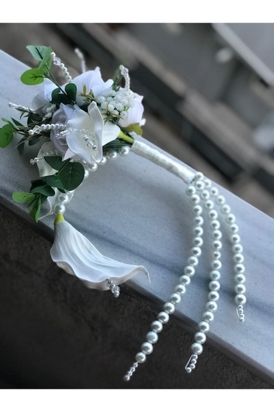 MEDUSA İNCİ Gelin Buketi ve Damat Yaka Çiçeği