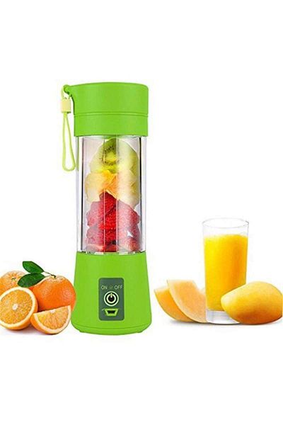 SIKS ® 2-blade Mini Portable Blender, 380 Ml, Green