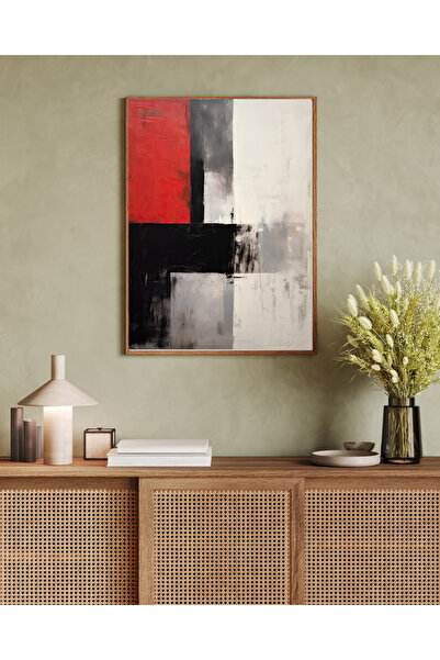 woodhomeworks Tek Parça Salon Ofis Dekor Tablo Ttk