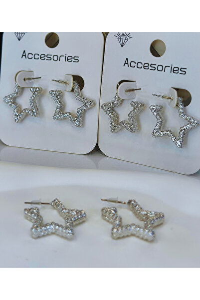 FERİHA DESING ✨   Shining Star Earrings ✨   Sees 3 Times! 🌟