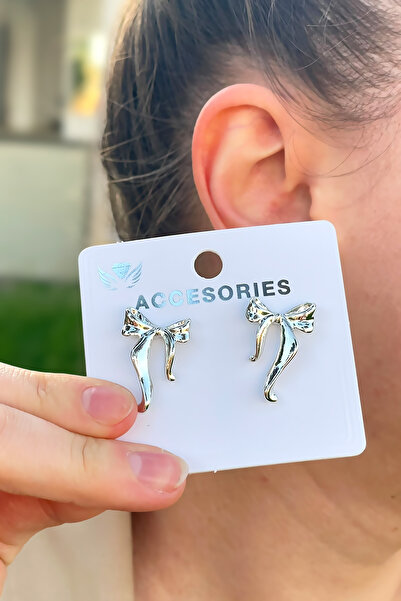 TAKIPORT Stylish Design Bow Women's Earrings