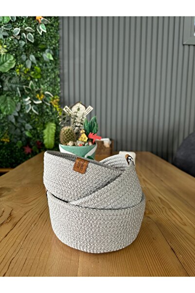 KODAL Organizator cu coșuri din iută din 3 piese