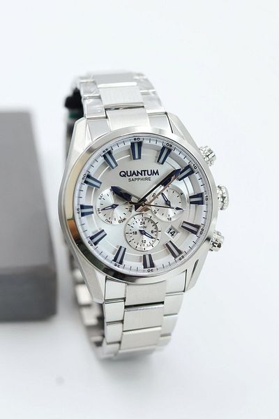 Quantum Sapphire Glass Steel Cord Men Wrist Watch Asw123-I1968Q