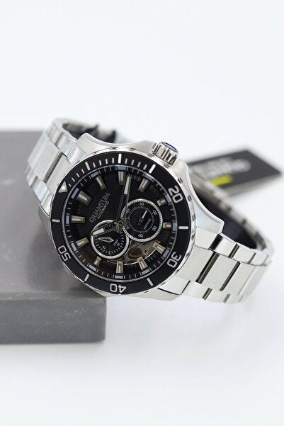 Quantum Automatic Movement Sapphire Glass Steel Cord Men Wrist Watch Asw123-I1972Q