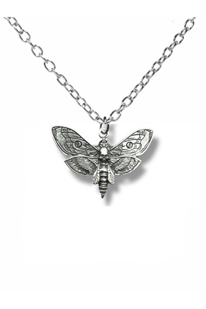 Herşey Nota قلادة على شكل جمجمة للجنسين |   تصميم الجمجمة الفراشة |   النمط ا...