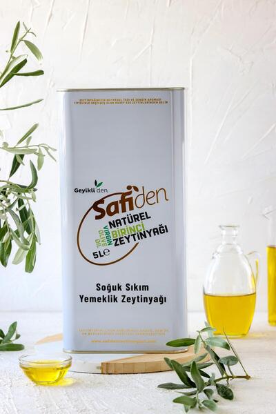 Safiden Natürel Birinci Zeytinyağı 5 lt