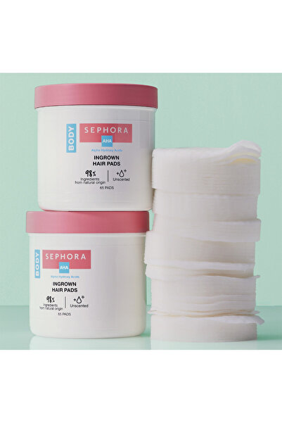 SEPHORA Disques Poils Incarnes Batık Pedleri 65 Parça Pamuk Diskler Elsbeauty