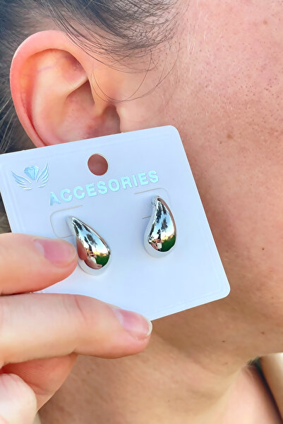 TAKIPORT Small Size Silver Color Drop Women's Earrings