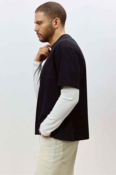 H&M تي شيرت فضفاض