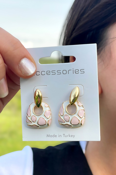 TAKIPORT أقراط نسائية بتصميم خاص من مينيلي