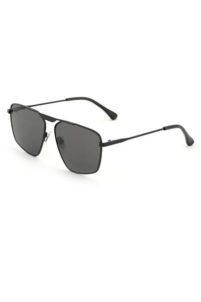 Pierre Lotus Geometry Metal Frame Unisex Sunglasses Plg1111