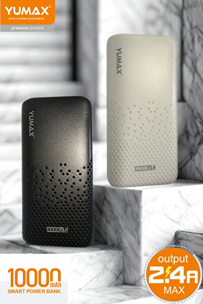 yumax 10000 mAh MX8 Powerbank | 2.4A Çift USB Çıkışlı | Hızlı Şarj Destekli |...