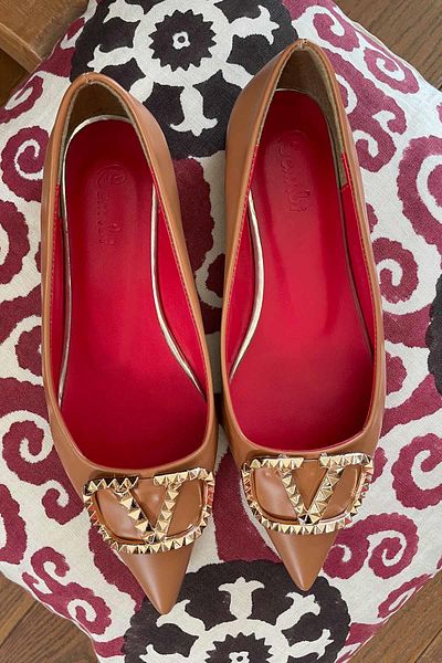 Bambi Balerina de damă Matte Tan K01189109008