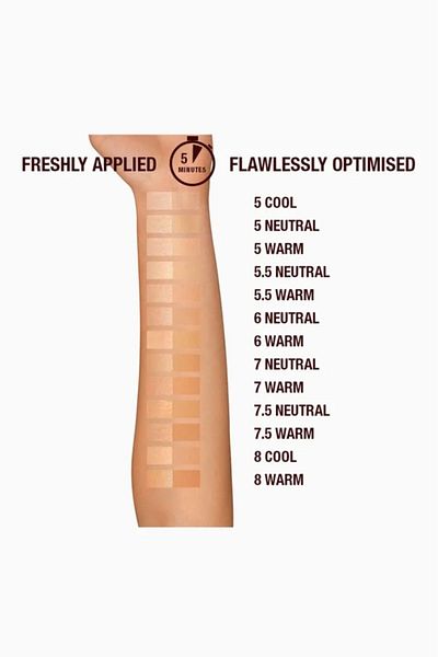 charlotte tilbury Charlotte Tilbury Airbrush Flawless Foundation, 6 Warm, 30ml
