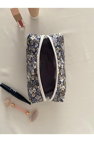 TALL WAY Синя косметичка для макіяжу - великий розмір