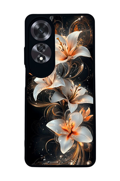 OPPO A60 Mat Siyah uyumlu Kılıf – Yumuşak Silikon, Koruyucu, Şok Emici Kapak