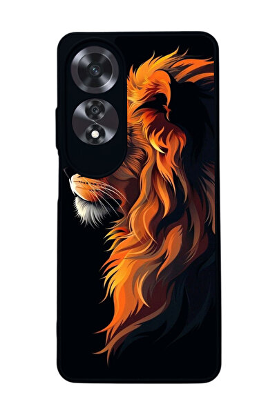 OPPO A60 Mat Siyah uyumlu Kılıf – Yumuşak Silikon, Koruyucu, Şok Emici Kapak