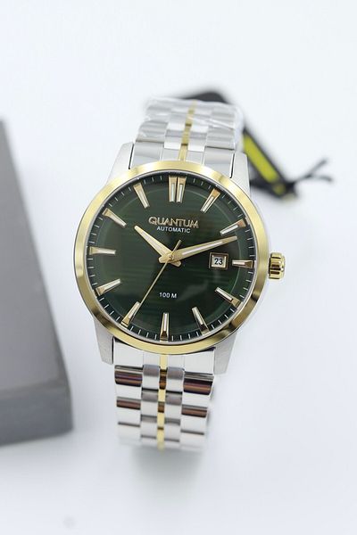 Quantum Automatic Movement Steel Cord Men Wrist Watch Asw123-I1975Q