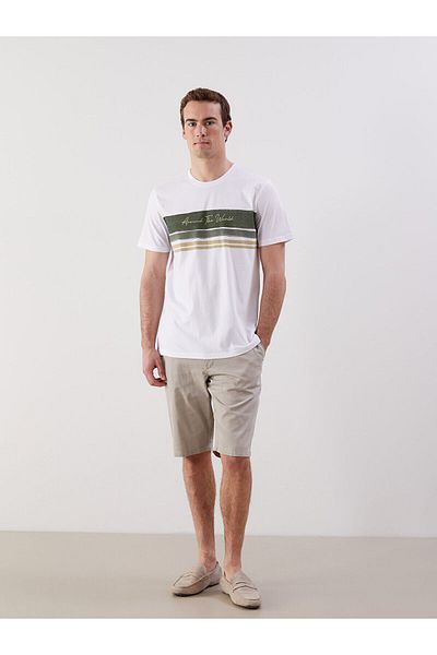 LC Waikiki T-Shirt - Λευκό - Κανονική εφαρμογή