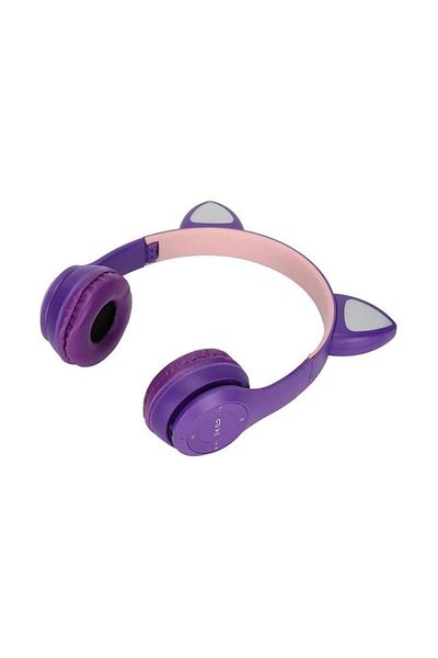 SIKS Wireless Cat Ear Headphones, Foldable, P47, Bluetooth Version 5.0, Interactive Rgb Leds