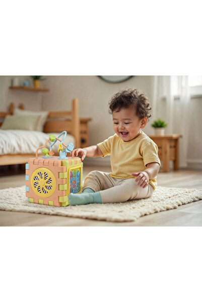 DOLU OYUNCAK 2 in 1 Eğitici Küp Ve Puzzle 5192