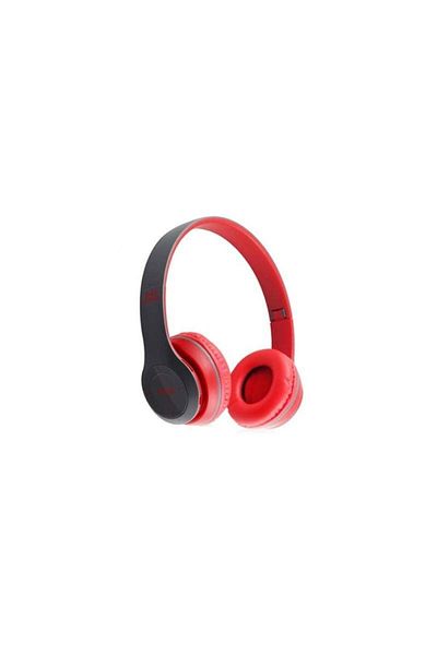 SIKS Wireless audio headphones, SIKS®, P47 Bluetooth 5.0, Red