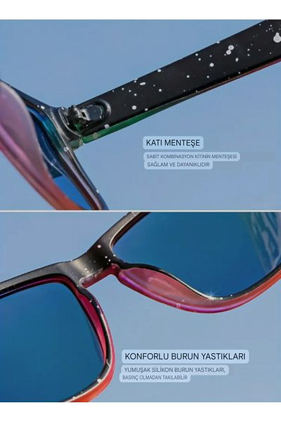 Enjoy Sunglasses Color Transition Polarized and Uv400 Protection Sunglasses Lightweight Stylish Design Unisex
