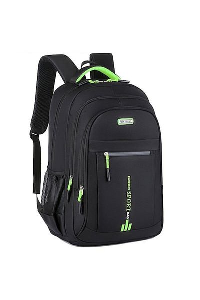 OEM Spacious School Bag with 5 Compartments, Large Capacity Waterproof Oxford Backpack